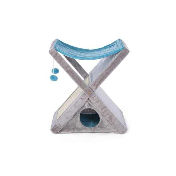 Prevue Pet X-tra Fun Kitty Center Bleu clair