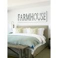 thumbnail image 4 of Marmont Hill Vintage Farmhouse White Wood Wall Art, 10" x 30", 4 of 5