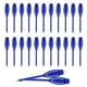 thumbnail image 1 of Lápices 2H, paquete de 24 lápices para puntuar golf con borrador, plástico mecánico a granel para juegos deportivos, reuniones y oficina, azul, 1 of 6