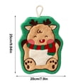 thumbnail image 3 of OAVQHLG3B Christmas Hand Towels with Hanging Loop Soft Santa Dishtowels Xmas Hanging Washcloths Christmas Holiday Bathroom Kitchen Dish Towels Set for Drying Cleaning Cooking, 3 of 8