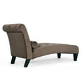 thumbnail image 4 of BELLEZE Modern Lounge Chaise Leisure Accent Chair - Aurora (Brown), 4 of 5