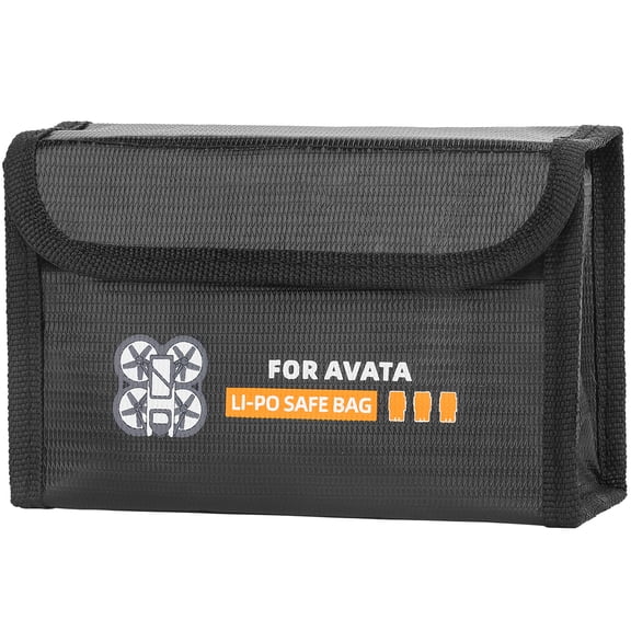 Gotydi Battery Safe Bag Compatible with Avata Drone Explosion-proof LiPo Battery Safety Storage Case Fireproof for Storage Transportation and Safe Charge Travel