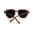thumbnail image 3 of Polarized Jackie O' Classic Fashion Sunglasses White Brown - White, 3 of 4