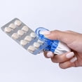 thumbnail image 3 of OIUR 1/2/3Pcs Portable Pill Taker with Built-in Compartment Elderly Disabled Blister Pack Opener Assistance Tool Travel Tablets Pills Dispenser Extractor Remover, 3 of 7