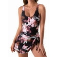 thumbnail image 1 of Robe de Bain une Pièce Maillots de Bain pour Femmes Contrôle du Ventre Robes de Bain Jupe Maillot de Bain, 1 of 9