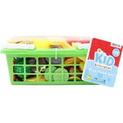 Kid Connection Play Food Basket, 100 Pieces, Toddler Toys