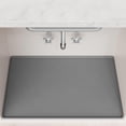 thumbnail image 5 of Shipiny Under Sink Mat 27.59x22in for Bathroom Kitchen Cabinets, Non-Slip Eco-Friendly Waterproof Drip Tray and Shelf Liner, Gray#1, 5 of 7