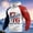 hwj# Red791, variant on Womens Sprig Shirts Graphic Independence Day Hoodies Pullover Sweatshirt Long Sleeve Usa Letter National Flag Print Casual Breathable Cozy Tops Front Pockets Loose Fit Dailywear,Red,XXL