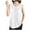 White, variant on Ashirexll Summer Tops for Women, Womens Casual Tops, Casual Solid Color Round Neck Summer Sleeveless Blouse Tank
