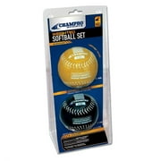 Champro Weighted Training Softballs, 12in, Set of 2, 11 and 12 ounce by Champro