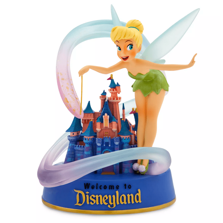Disney 100 Eras Tinker Bell and Sleeping Beauty Castle Figure Disneyland New