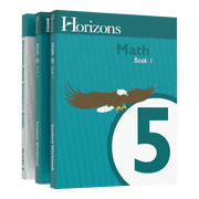 Horizons 5th Grade Math Box Set by Alpha Omega Publications (Paperback)