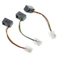 thumbnail image 3 of 5 Auriculares Monoaurales Para Teléfono De Oficina Y Cable En Espiral Con Enchufe Para Sunnimix Auricular de teléfono de centro de llamadas, 3 of 8