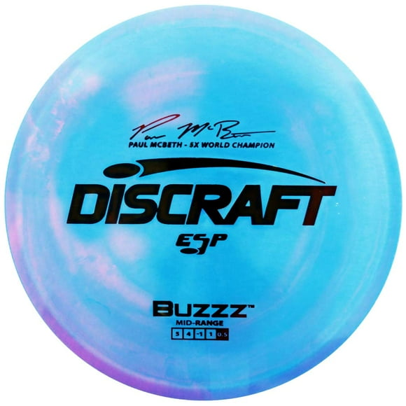 Discraft Paul McBeth Signature ESP Buzzz Midrange Golf Disc [Colors May Vary] - 167-169g