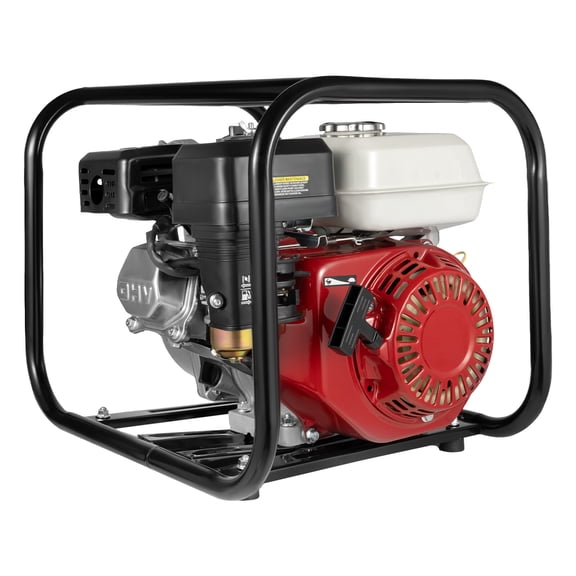 210CC 6.5HP Gasoline Water Pump Portable Gas-Powered Semi-Trash Water Transfer Pump