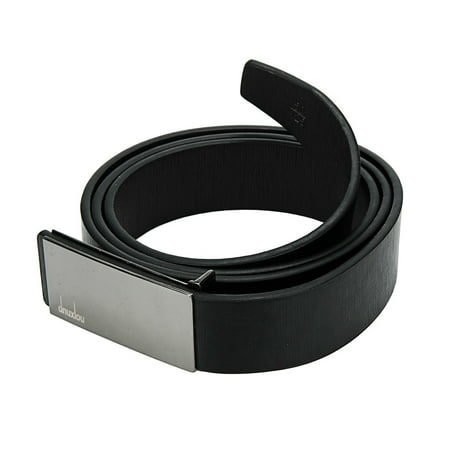 New Mens Automatic Buckle Leather Formal Waist Strap Belts Buckle Belt