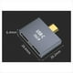 thumbnail image 2 of Adaptador Conversor Divisor Tipo C Macho A Doble Tipo C Hembra para Cargador USB C, Banco de Energía y Portátil., 2 of 5