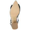 thumbnail image 6 of Journee Womens Tailynn Sling Back Block Heel Pumps, Widths Available, 6 of 9