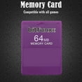 thumbnail image 4 of Tarjeta de memoria FMCB 1.966 para Sony PS2 Tarjeta de consola McBoot de 64 MB gratis (púrpura), 4 of 5