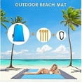 thumbnail image 3 of Couverture de Plage Imperméable et Anti-Sable, Tapis de Plage Extra Grand Sans Sable, 3 of 5