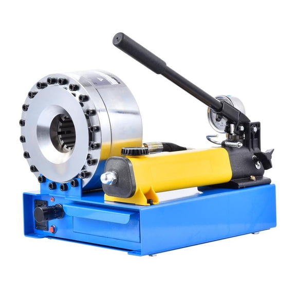 Ponguvn Hydraulic Hose Crimping Tool Handheld High-Pressure Tube Crimper Portable Hose Press Hydraulic Powerful Tool for Automobile Excavator Pipelines smart