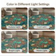 thumbnail image 7 of ODIKA 3'x5' Washable Accent Rug Octopus Nautical Tentacle Coral Reef Vintage Map Rum Doormat Refined Structured for Bedside, Nursery Room, Pet Friendly & Non-Shedding, 7 of 7