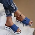 thumbnail image 4 of Sandalias de moda para mujer, zapatillas casuales de suela gruesa para personas de verano perezosas Wmkox8yii hj789, 4 of 6