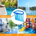 thumbnail image 5 of Pool Skimmer Net without Pole, Swimming Pool Leaf Skimmer Net with Reinforced Frame, Larger Capacity Pool Nets for Cleaning, Durable Deep Rake Net Easy Scoop Edge Debris Pickup Removal, 5 of 7