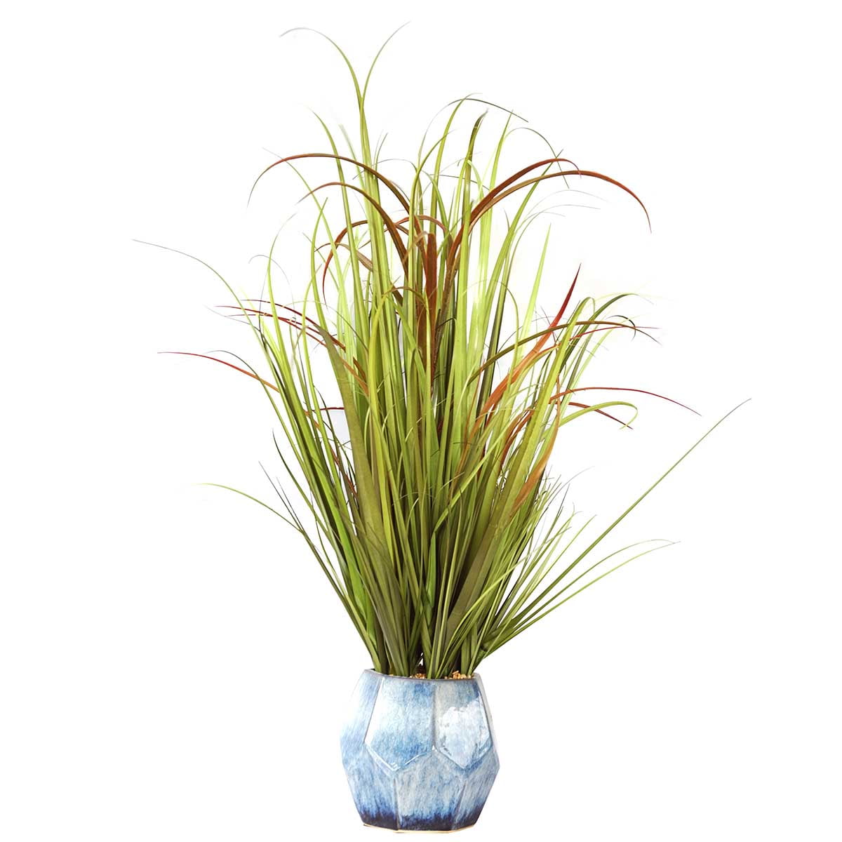36" Tall Plastic Grass and Onion Grass Artificial Indoor/ Outdoor Faux