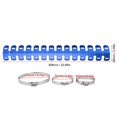 thumbnail image 3 of 23.85in Exhaust Pipe Heat Shield Protective Cover Anti Scald Leg Protector Universal for Motorcycle(Blue ), 3 of 5