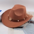 thumbnail image 4 of Chapeau de Cowboy Classification des Produits Style Western avec Bandeau Classique pour Hommes et Femmes, 4 of 4
