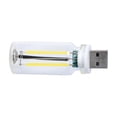thumbnail image 1 of TIEVOSA Transparent RGB LED Lamp USB Powered Sensitive Dimming Creates Ambient Lighting Portable Mini Glass Bottle LED Night Light Suitable for Cars/bedrooms/parties, 1 of 3