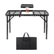 thumbnail image 4 of Mesa de parrilla plegable para exteriores con bolsa de almacenamiento, multiusos, de metal, ajustable M, 4 of 9