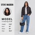 thumbnail image 2 of Chaqueta Steve Madden Cropped Puffer Warm Winter para mujer, 2 of 9