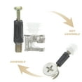 thumbnail image 6 of NICEXMAS 24 Sets Cam Fittings for Furniture Connectors Simple Practical Design for Assembly, 6 of 6