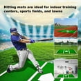 thumbnail image 6 of Batting Mat 9.8' x 3.8', Baseball Softball Turf Training Mat with Upgraded Anti-Slip Base for Baseball  Practice(Green), 6 of 9