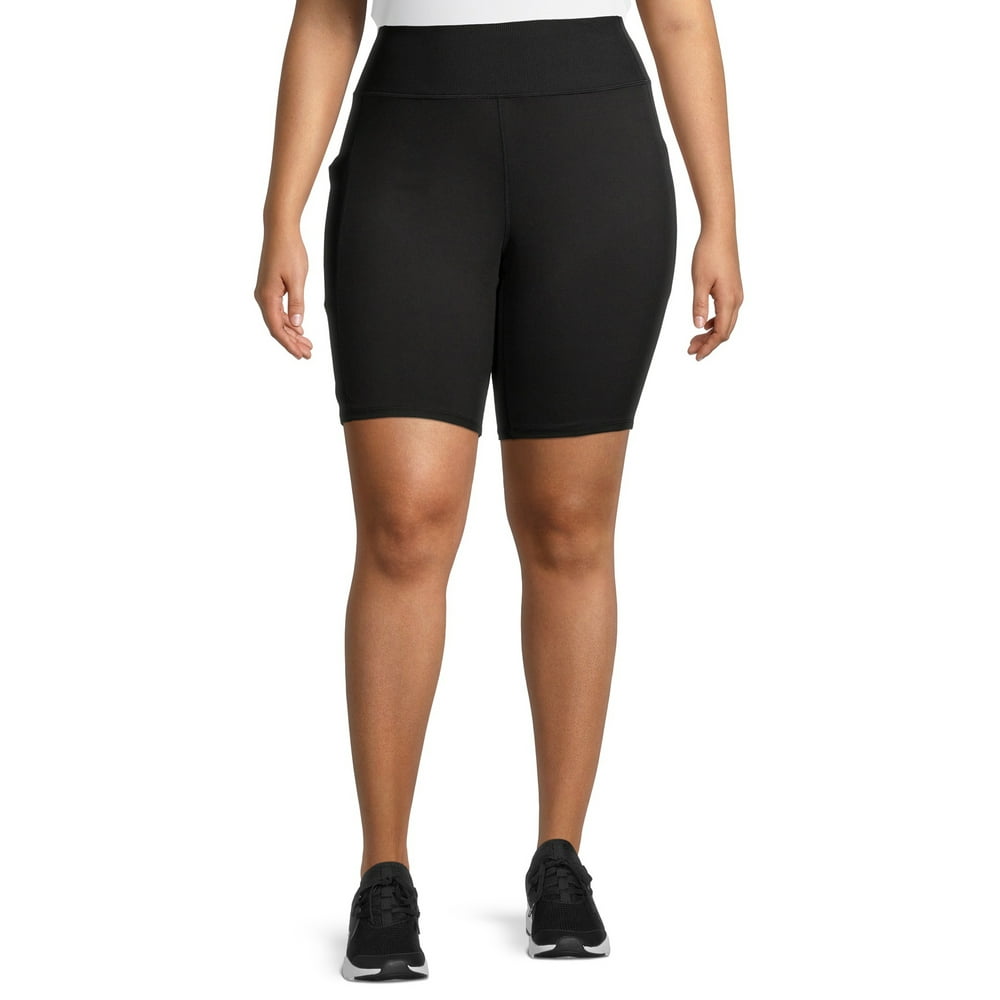Athletic Works Athletic Work's Women's Plus Size 9" Bike Shorts