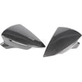 thumbnail image 4 of Carbon Fiber Black Car Rear View Door Wing Side Mirror Cover Caps Shell Case Compatible For Seat Leon Lion 5F III . 6F V KJ1 Arona KJ7(Carbon pattern), 4 of 7