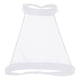 thumbnail image 1 of Gibobby traviesa Lencería Sexy Camiseta corta informal transparente de manga corta de malla en T para mujer (Blanco, XXXXL), 1 of 5