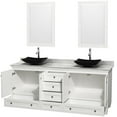 thumbnail image 4 of Wyndham Collection Wcv800080dwhcmovm24 Acclaim 80" Free Standing Vanity Set - Pyra Bone, 4 of 7