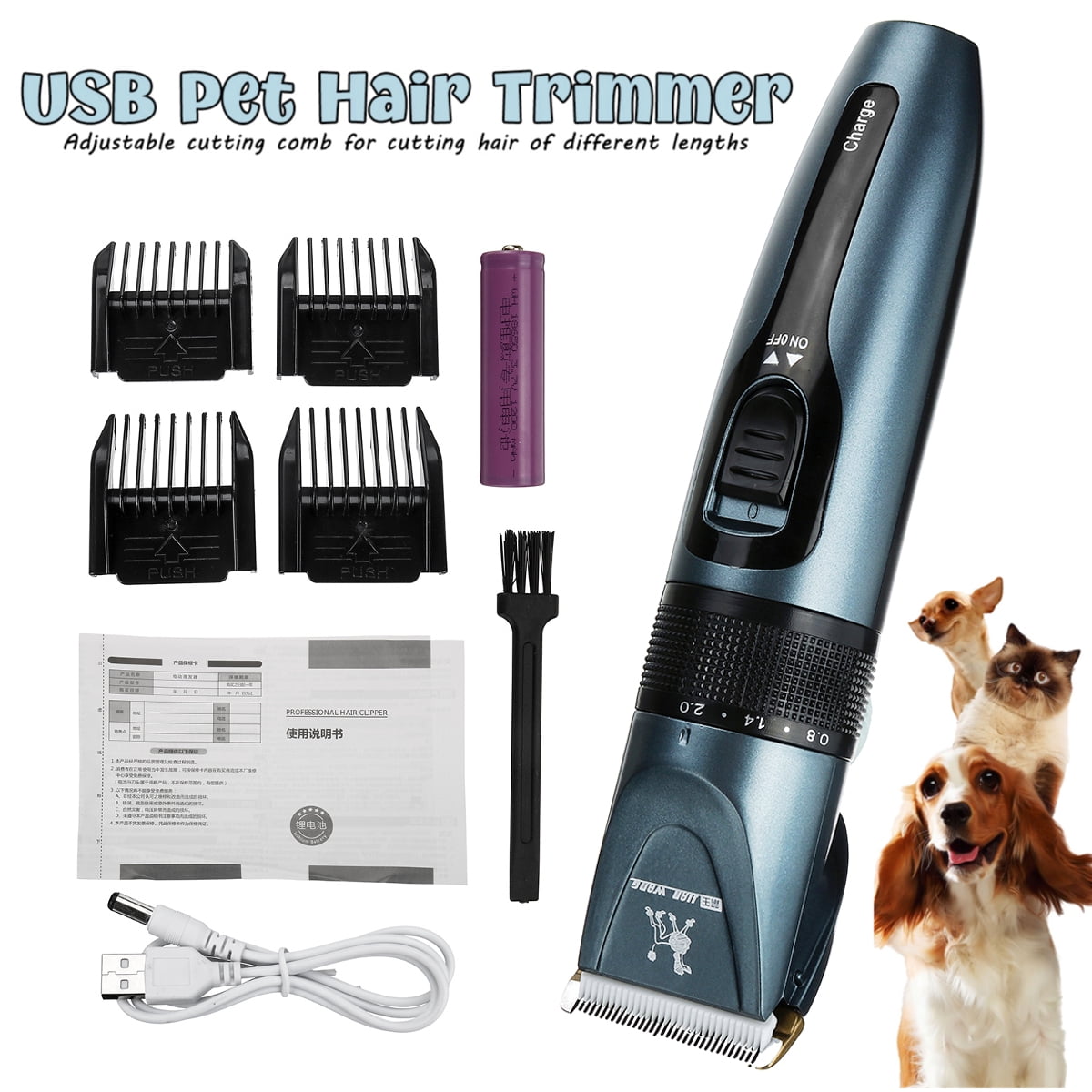 combs that cut dog hair
