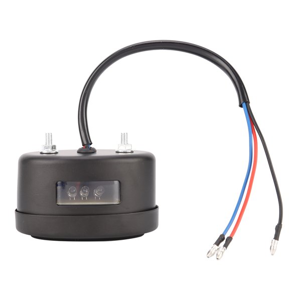 Light Motorcycle Retro LED Rear Tail Light Indicator Stop Brake License Plate Lamp Smoked Lens