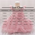 thumbnail image 3 of Delliss Girls Ruffle Sleeve Tulle Princess Dress Summer 6M-3T Wedding Pageant Layered Dresses Birthday Party Dress, 3 of 9