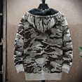 thumbnail image 3 of WAENQINLA Knit Sweater Hoodies for Men Fashion Long Sleeve Knitted Sweatshirts Winter Warm Camouflage Graphic Hooded Jackets Top, 3 of 3