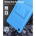 thumbnail image 4 of Funda MoKo resistente a los golpes con protector de pantalla para Galaxy Tab A9+ 11 2023, azul, 4 of 7