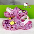 thumbnail image 1 of Sanrio-Zapatillas con estampado de Hello Kitty para niños, sandalias de suela suave antideslizantes, Kawaii My Melody, juguete de regalo, novedad de verano, 1 of 5