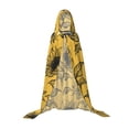 thumbnail image 7 of Honeii Autumn Sunflower Print Poncho Cape, Cloak Coat, Snuggly Hooded Wearable Blanket, Hooded Cape For Teenagers,Halloween Costumes-Large, 7 of 7