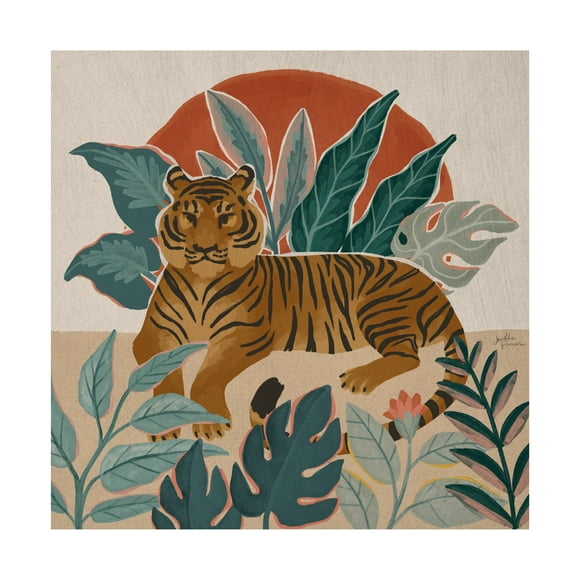 Chris Paschke 'Winter Gold IV' Canvas Art