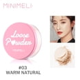 thumbnail image 3 of MINIMELI Polvo de acabado de miel Control de aceite Maquillaje en polvo Impermeable Natural Labymos polvo, 3 of 7