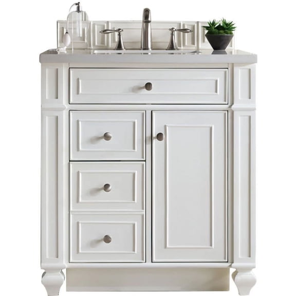 James Martin Vanities 157-V30-3Ejp Bristol 30" Free Standing Single Basin Hardwood Vanity